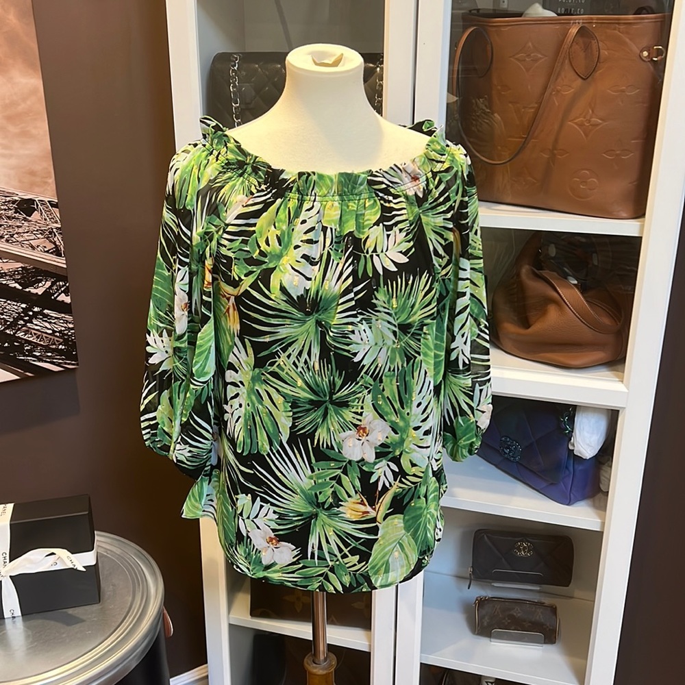 WHBM off the shoulder blouse